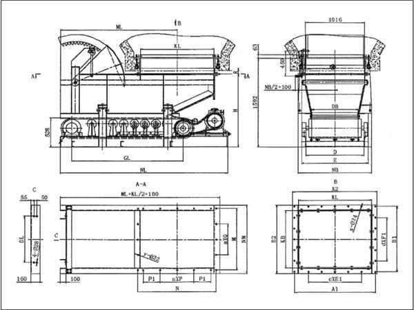 扇形閥門帶式（甲帶）給料機的承載能力較強、噪音低、整機使用壽命長